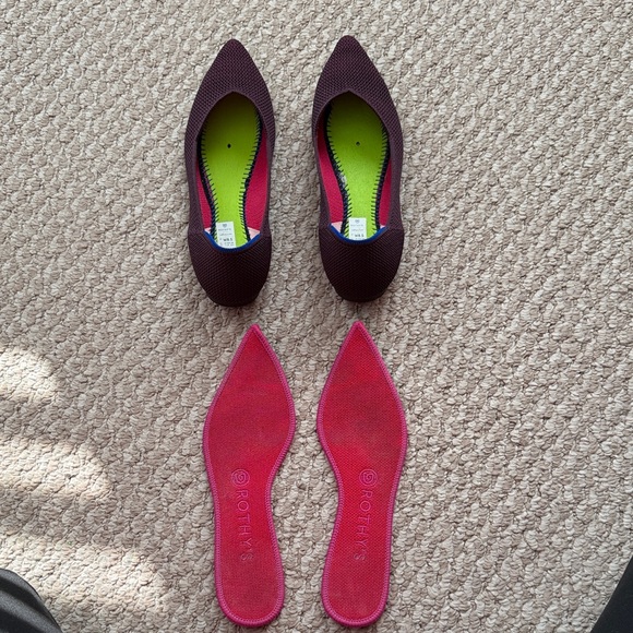 Rothy's Women's Purple Flats - Picture 3 of 3